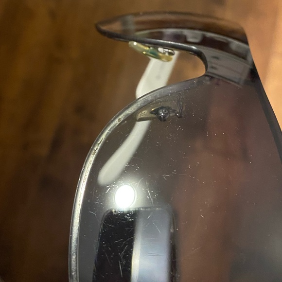 Ray-Ban Women’s Y2K Wraparound Sunglasses White/Grey - Picture 6 of 7